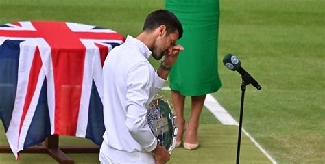 The Emotional Moment: Novak Djokovic Breaks Down and Speaks about ...