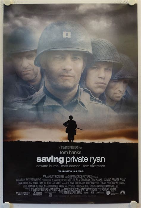 Saving Private Ryan original release US Onesheet movie poster