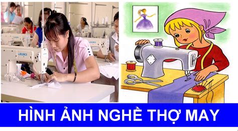 Hình ảnh nghề THỢ MAY đẹp chuẩn