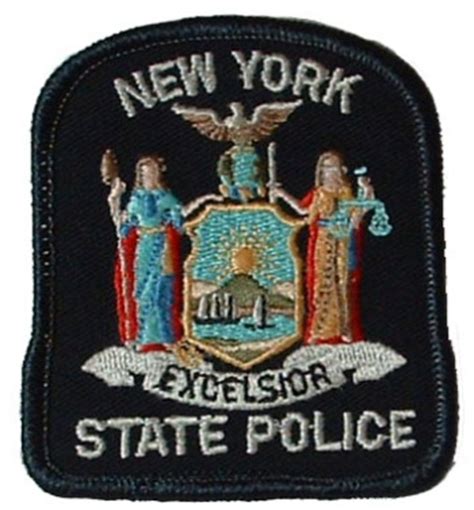 New York State Police Patch - NYFirePolice.com