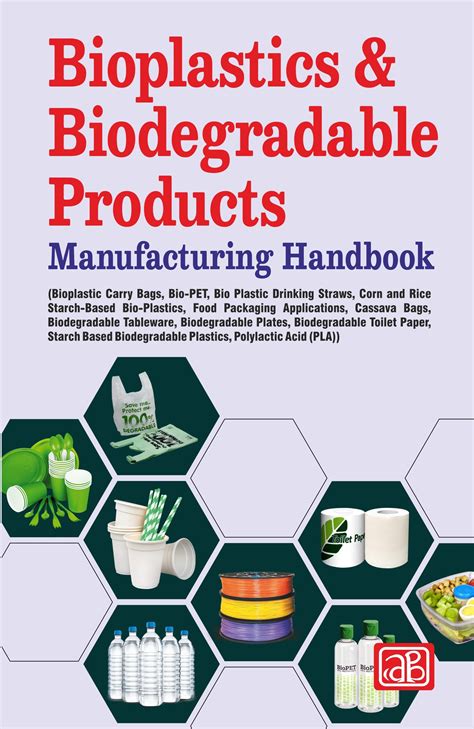 Bioplastics & Biodegradable Products Manufacturing Handbook (Bioplastic Carry Bags, Bio-PET ...