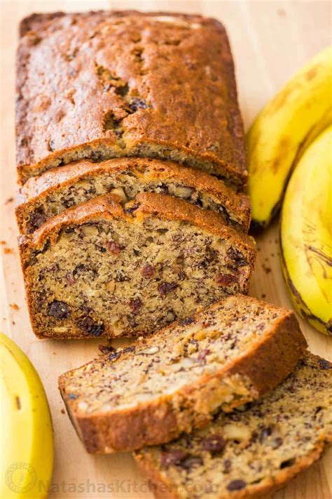 This Banana Bread Recipe is loaded with ripe bananas, tangy sweet ...