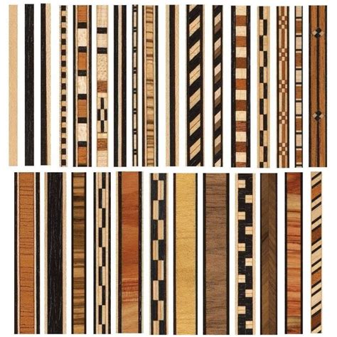 Veneer Inlay Strips, Pack of 2 | Veneers, Inlay, Wood veneer