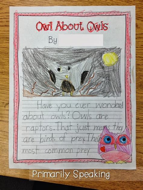 Whoooo Loves Owls? | Primarily Speaking