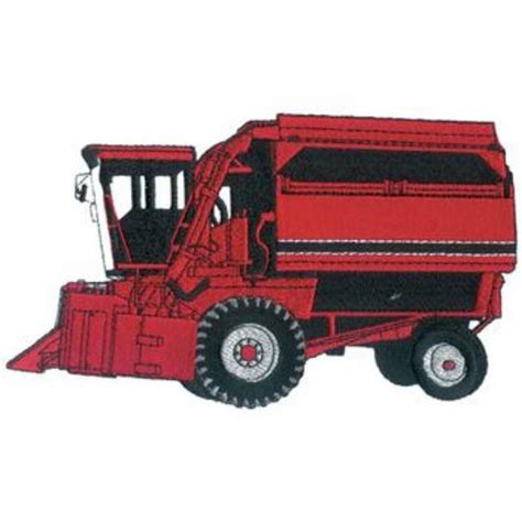 Cotton Harvester Machine Embroidery Design | Embroidery Library at GrandSlamDesigns.com