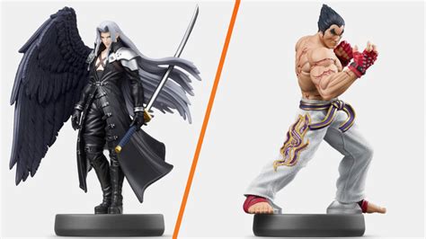 The Sephiroth and Kazuya Smash Bros amiibo will be released in January ...