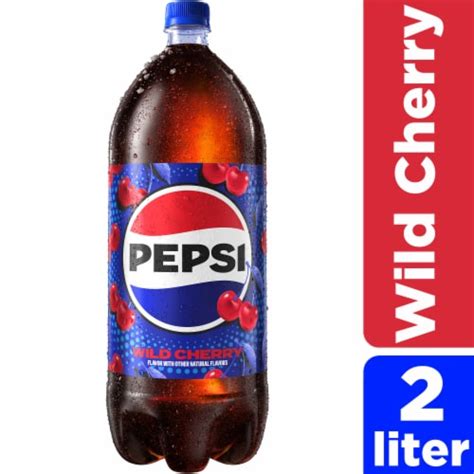 Pepsi Cola® Wild Cherry Soda Bottle, 2 liter - Fred Meyer