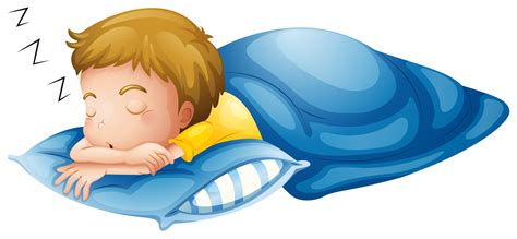 A little boy sleeping 434253 Vector Art at Vecteezy