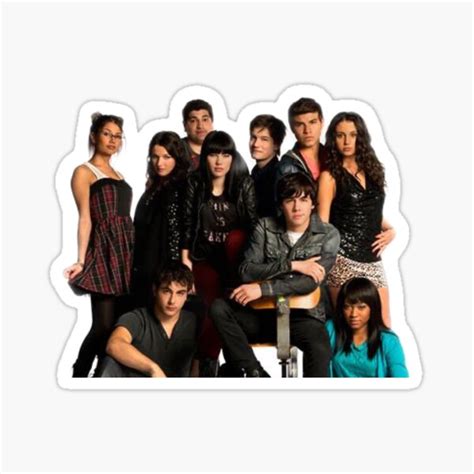 "Degrassi: The Next Generation Cast" Sticker for Sale by Caylen03 | Redbubble