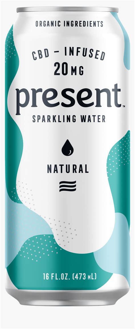 Present Cbd Infused Sparkling Water, HD Png Download , Transparent Png Image - PNGitem