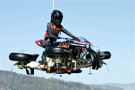 Lazareth LMV 496 Is A Flying Bike That Is Actually A Regular Motorcycle Too