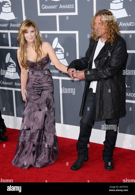 Alison Krauss and Robert Plant attending 51st Annual GRAMMY Awards Held at Staples Center, Los ...