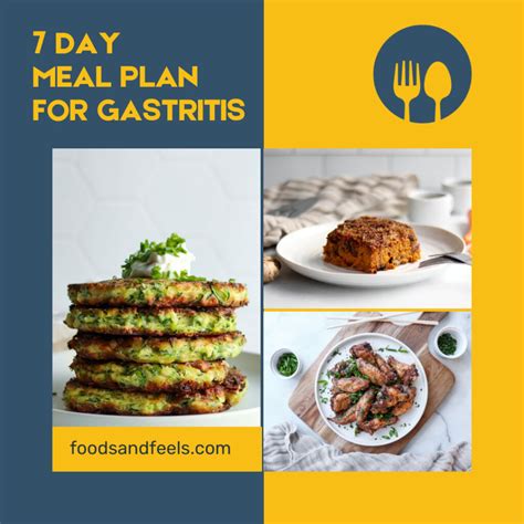 7 Day Meal Plan for Gastritis (PDF) ⋆ Foods + Feels