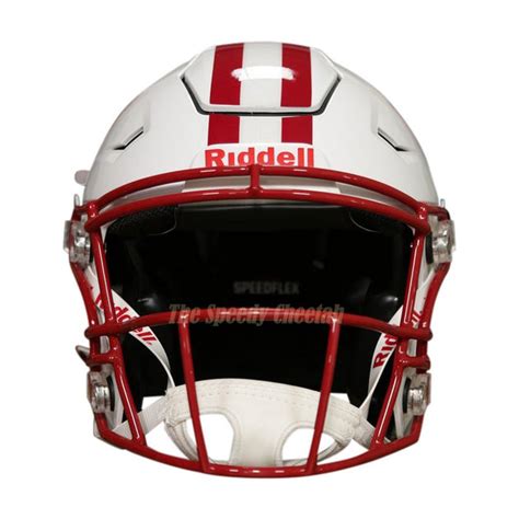 Wisconsin Badgers Riddell SpeedFlex Authentic Football Helmet – The ...