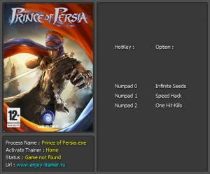 Prince of Persia 2008 Trainer +3 v1.0 Enjoy - download cheats, codes ...