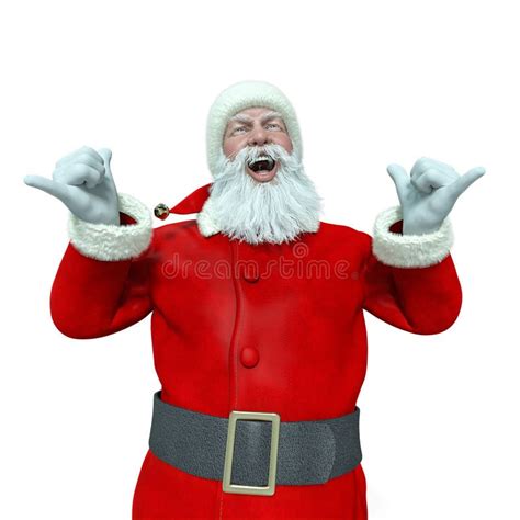 Santa Claus Laughing Out Loud Stock Illustration - Illustration of break, golden: 163500168