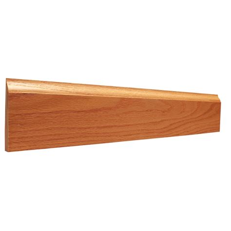 3.25-in x 8-ft Interior Oak Stained Baseboard Moulding at Lowes.com