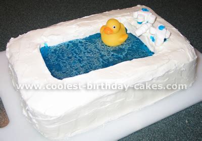 Coolest Bathtub Cakes and Birthday Cake Baking Tips