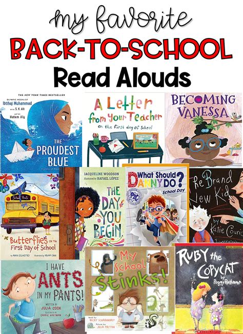 My Top 10 Favorite Back-to-School Read-Alouds for 2023