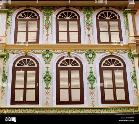 Peranakan Architecture Stock Photos & Peranakan Architecture Stock ...