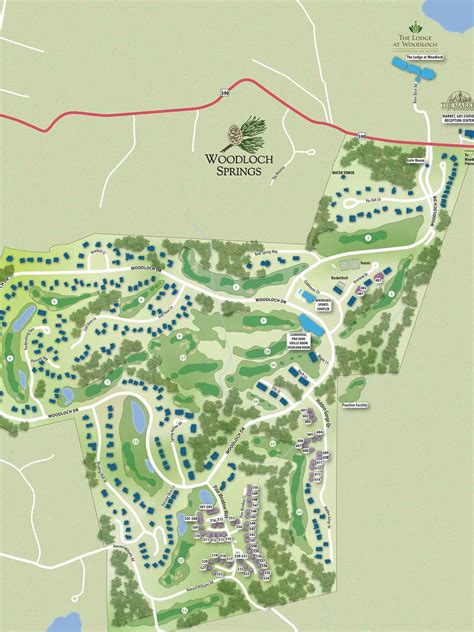 Property Maps | Woodloch Resort | Pocono Mountains | Woodloch Resort