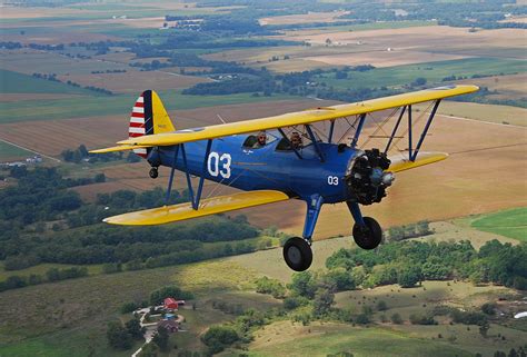 PT-17 Stearman | Airplane Tours Virginia | Stearman Biplane Rides | Warbird Flights