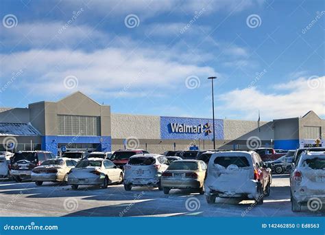 The Walmart Superstore Facade Signage Editorial Photo | CartoonDealer ...