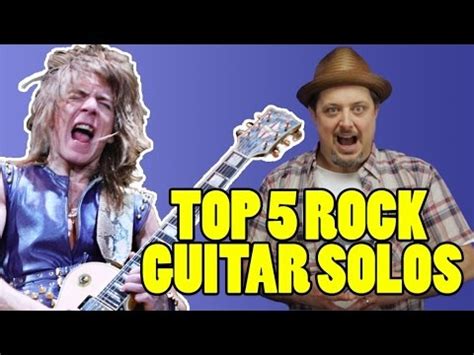 Top 5 Classic Rock Guitar Solos - YouTube