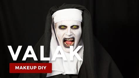 Valak from The Nun Makeup Tutorial - YouTube