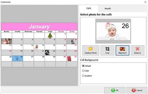 Photo Calendar Creator - Screenshots