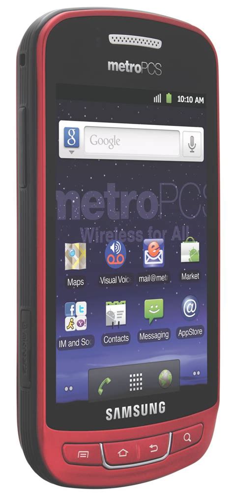 Amazon.com: Samsung Admire Prepaid Android Phone, Red (MetroPCS): Cell ...