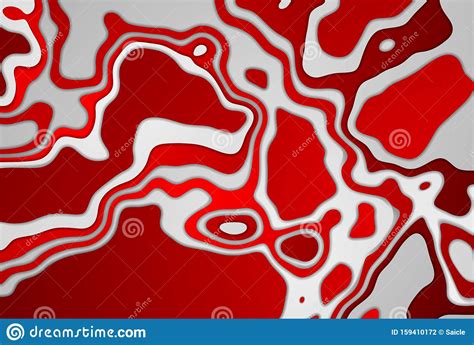 Topographic Map Contour Background. Topo Map With Elevation Vector Illustration | CartoonDealer ...
