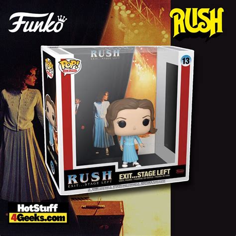 2022 NEW Rush - Exit... Stage Left Funko Pop! Album