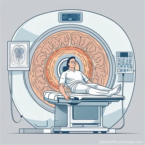 MRI Infographic with Patient | Stable Diffusion Online