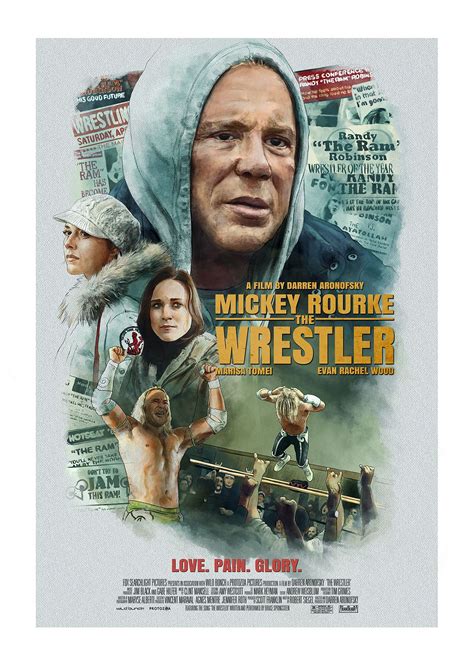 THE WRESTLER - Ignacio RC | Alternative movie posters, Movie posters, Wrestler