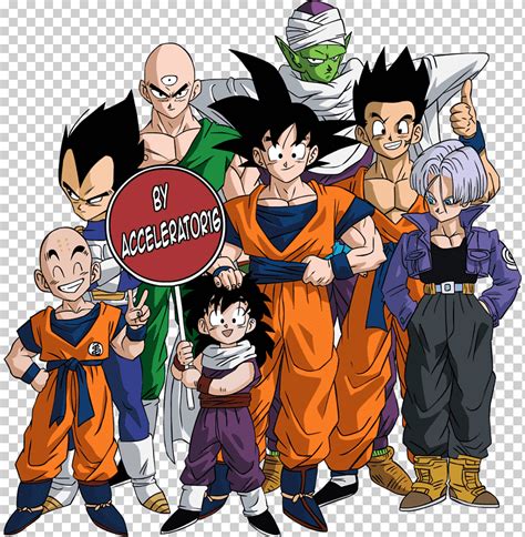 Dragonball z personajes, goku piccolo vegeta gohan troncos, dragon ball z personajes s ...