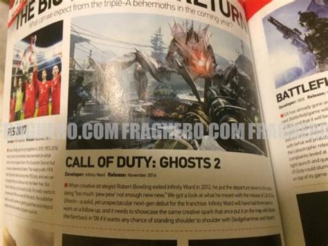 Call of Duty: Ghosts 2 rumored for November release