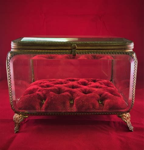 Bejewelled Glass Casket C1880 (because you don't do new)