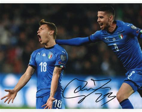 Nicolò Barella – Signed Photo – Soccer (Italy national football team) - SignedForCharity