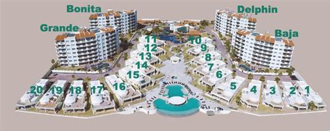 Map Units | Las Palmas Beach Resort