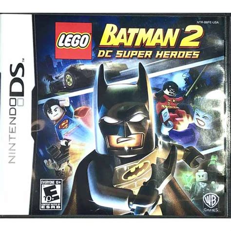 Lego Batman 2 DC Super Heroes Nintendo DS game for sale