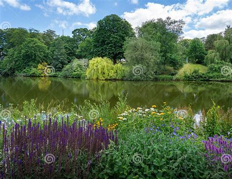 Orsted Park - Copenhagen, Denmark Stock Photo - Image of nordic, blue ...