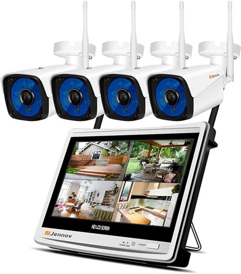 Amazon.com : Security Camera System Wireless,Jennov 1080P Wireless ...