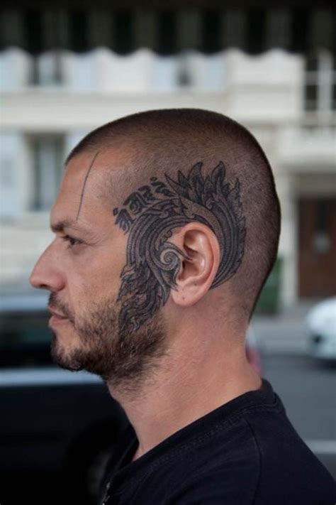 50 Fantastic Scalp Tattoos • Tattoodo