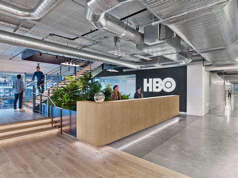 HBO Seattle – Rapt Studio | Hbo, Lobby design, Reception desk design