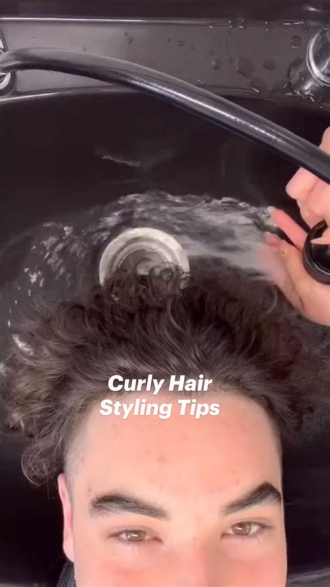 Men Curly Hair Styling Tips | Curly hair styles, Curly hair men, Curly hair treatment