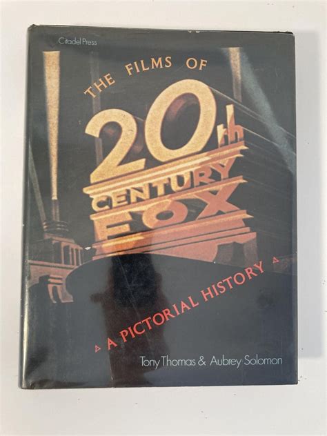 Films of 20th Century Fox : a Pictorial History 1st Edition 1979 at 1stDibs