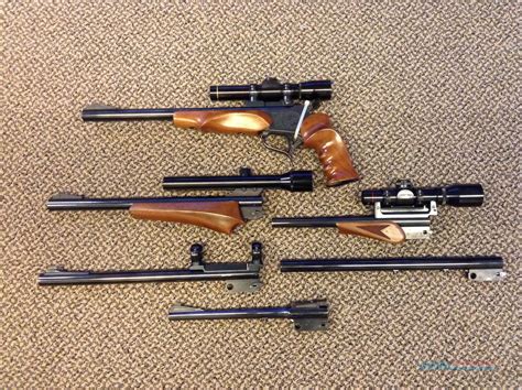 THOMPSON CENTER CONTENDER WITH 6 BARRELS, COMPL... for sale