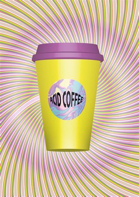 Acid Coffee illustration on Behance