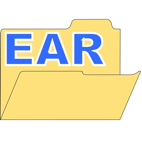 Clipart - EAR Folder
